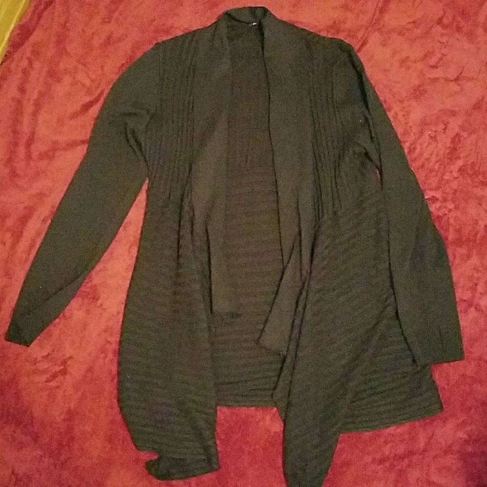 Brown cardigan